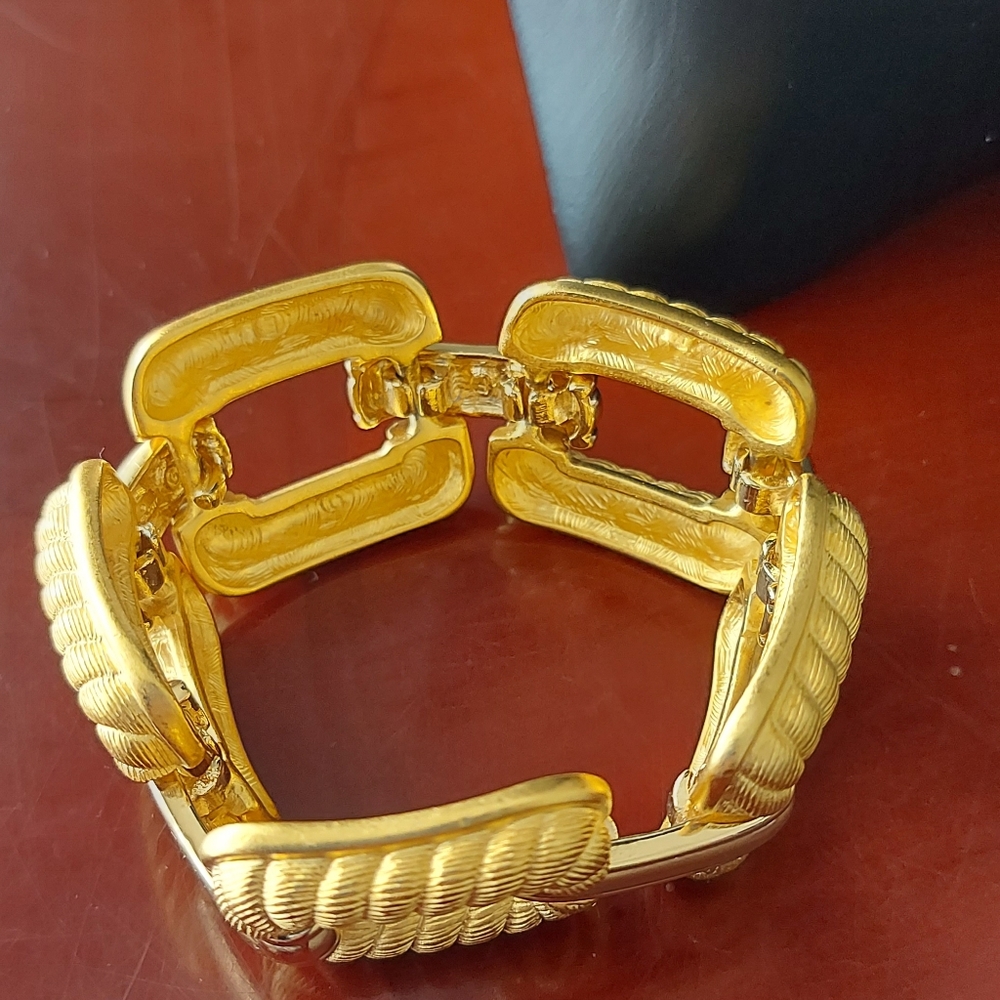 Authentic Givenchy Gold Tone oversized bracelet